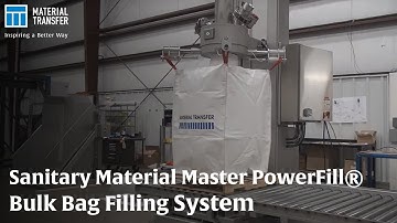 Sanitary Material Master PowerFill® Bulk Bag Filling System