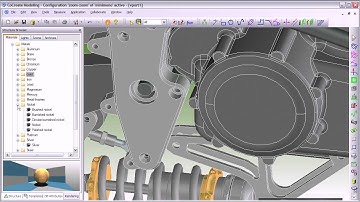 3D CAD: Creo Elements/Direct Modeling Rendering