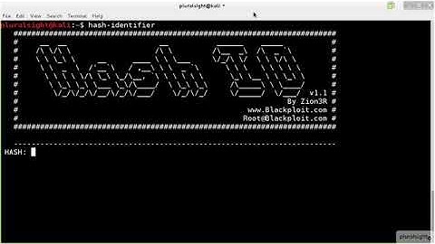 Kali Linux - vid 29 - Howto use hashidentifier in Kali Linux - Linux Academy