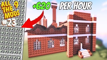 Ep.23 BEST Early Game CREATE MOD Factory! With Corny & Fritz!