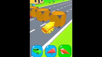 Shape-Shifting Funny Race Gameplay new hyper casual games #short #shorts #shape-shifting