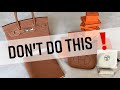 10 things NOT to do on your Hermès journey ❌