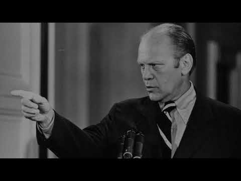 Video: Gerald Ford: política interior y exterior (brevemente), biografía, foto