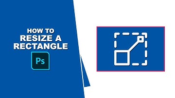 How to resize a Rectangle in Photoshop