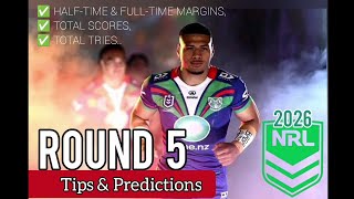 NRL Round 5 Tips & Predictions (2026) | BIG Upsets & Must-Win Games! Profile