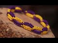 DIY BRACELET MAKING AT HOME| HOW TO MAKE MACRAME BRACELET| CREATION&amp;YOU