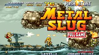 Metal Slug (1996): SNK [Arcade] - Full Game 16:9 Upscaled #playthrough #gaming screenshot 1