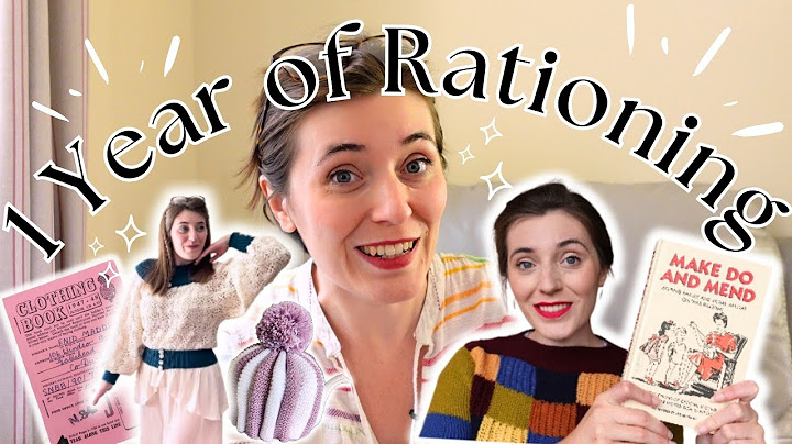Everything I Learnt in 1 Year of Clothes Rationing