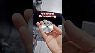 How To Machine Encoder Cover On Ds-4636Dy Cnc Lathe, 3-Jaw Chuck & Dual-Spindle Synchronous?