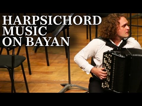 видео: HARPSICHORD MUSIC ON BAYAN. YURI MEDIANIK.