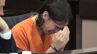 Teen accused of setting fire that killed brother cries, prays in court