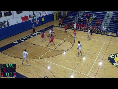 Victor High School vs Fairport High School Boys' Varsity Basketball