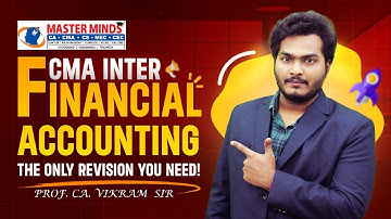 "CMA Inter Financial Accounting Marathon | Part 1 of 2 | for Dec 25 attempt "