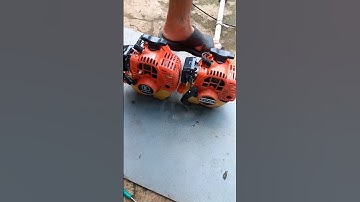 2 con echo 255 máy cắt cỏ Nhật Bản