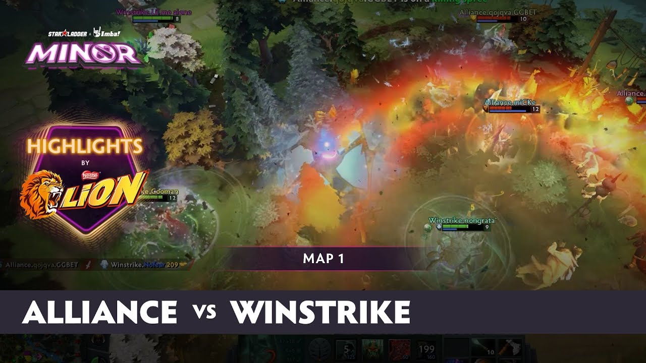 Alliance vs Winstrike | Highlights | StarLadder ImbaTV Minor Season 2 Group Stage