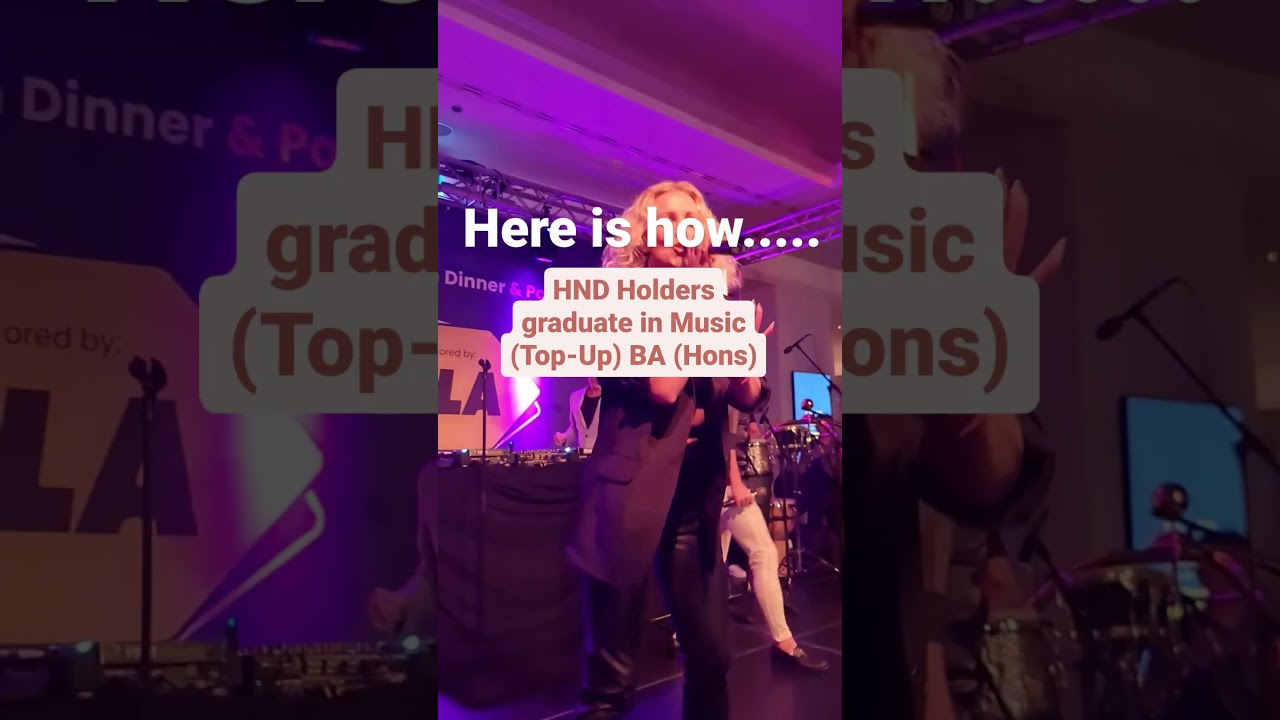 How To Graduate In BA (Hons) Music With A HND? 