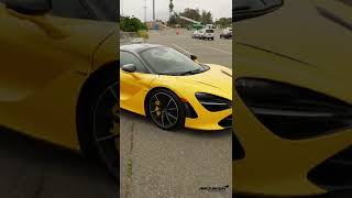 McLaren 720s Coupe Yellow 4K #shorts