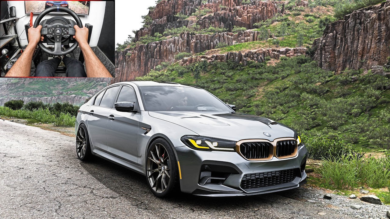 BMW M5 CS - Fastest BMW | Forza Horizon 5 | Thrustmaster T300RS Gameplay