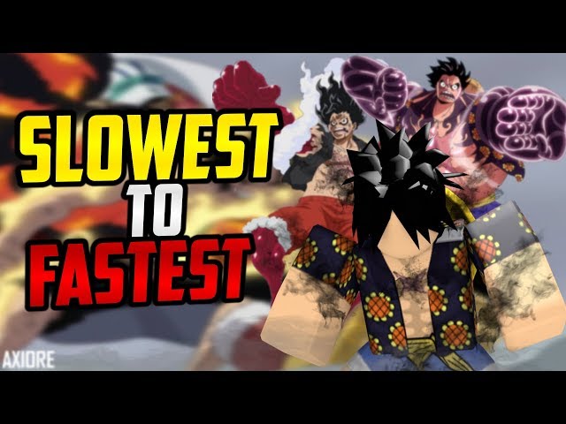 Slowest To Fastest Devil Fruit In Blox Piece Flying Youtube - roblox blox piece à¹€à¸¡ à¸­à¸—à¸³à¸ª à¸‡à¹à¸›à¸¥à¸à¹† à¸ à¸šà¹à¸Ÿà¸™ 32 ft kanahirano