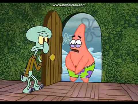 SpongeBob SquarePants - Can I use your bathroom? - YouTube