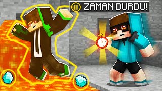 Efe Zamani Durdurdu 🕑😱 - Minecraft