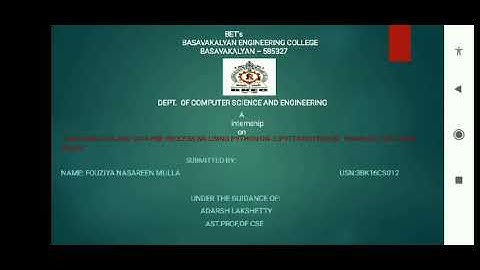 Data analysis and data preprocessing using python