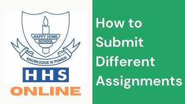 How to Submit Different Assignments (Upload, Google Doc, Google Form) - Tutorial for Student/Parent