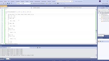 Algoritmo para dibujar una linea con Bresenham o DDA con openGL en C++