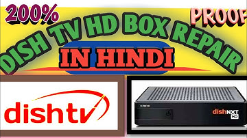 FREE,, DISH TV HD box repair,Dish TV HD box not working,How to repair Dish TV box(D-7000 HD)no video