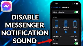How To Turn Off Messenger Notification Sound On iPhone screenshot 5