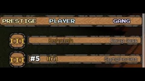 (YBA) Old footage I found of another mod spec user climbing LB