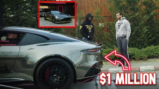 Andrew Tate and Tristan Tate buy $1M ASTON MARTIN FOR FUN