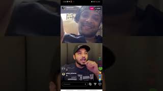 Raftaar ikka live | Raftaar talking about emiway | ikka say sorry to raftaar |