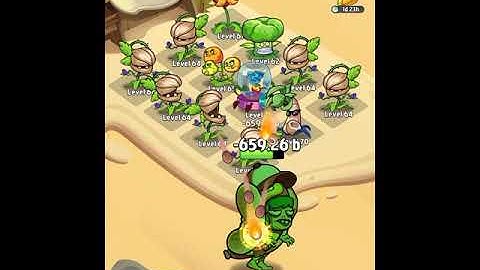 Merge Plants vs Zombies #shorts | Android Game Play | Tue-23-11-21 #RBChannel #mpvz04