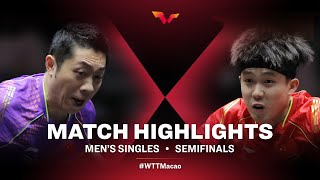 Xu Xin vs Wang Chuqin | MS | WTT Macao 2021 (SF)