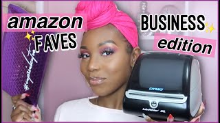 ✨10 AMAZON FAVES\/ MUST HAVES | BUSINESS EDITION...THANK ME LATER 😏| ENTREPRENHER LIFE EP.15✨