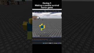 Making a zombie survival horror game, Devlog 1: #roblox #robloxdevelopment #proveyourselfroblox