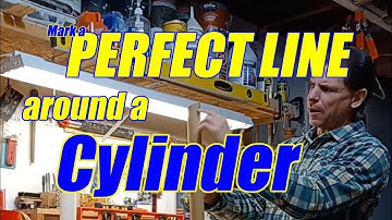 Precision Unleashed: Mastering the Art of Marking Perfect Lines on Cylinders!