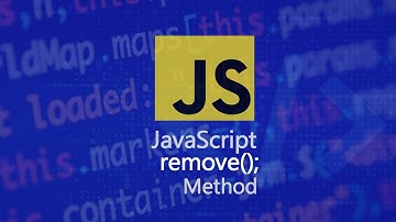 Remove Method in javascript
