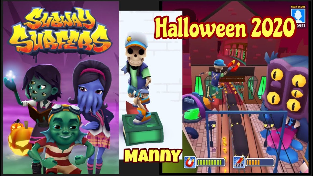 Subway Surfers Halloween Puzzle - Play Subway Surfers Halloween