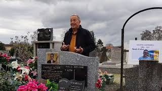 Moissac (France):40ème anniversaire du décès de Slimane Azem, intervention de son neveu, Bruno Azem