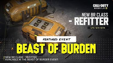 GAMEPLAY OF REFITTER BR NEW CLASS AND SCOUT 2 SKIN CODM 🇹🇹