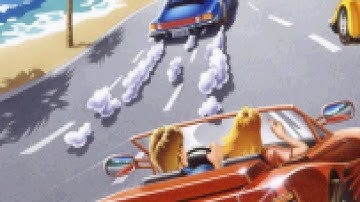 OutRun (1986, 1996 / Sega Saturn - NTSC-J)