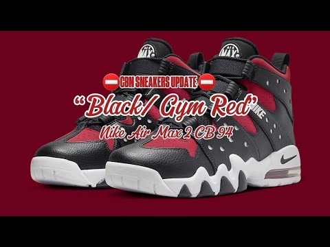 Nike Air Max 2 CB 94 “Black/Gym Red” - Detailed look + Price