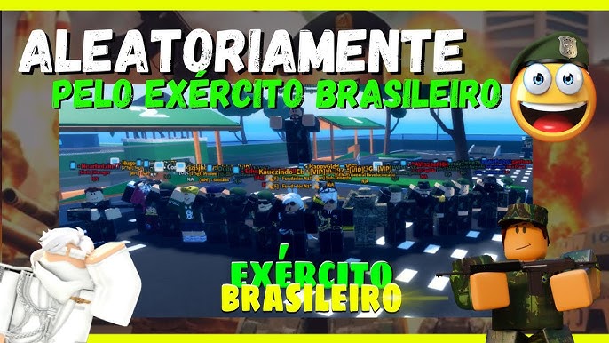 RECRUTANDO NO EXÉRCITO BRASILEIRO DO TEVEZ ! #13 - Roblox 
