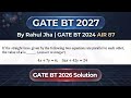 GATE BT 2026 Detailed solution with Concept | Straight Line | Engineering Mathematics 