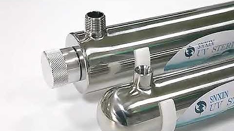 4W-55W UV Water Sterilizer Installation