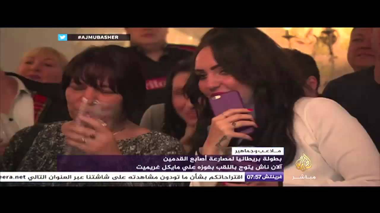 شاهد بطولة بريطانيا لمصارعة أصابع الأقدام