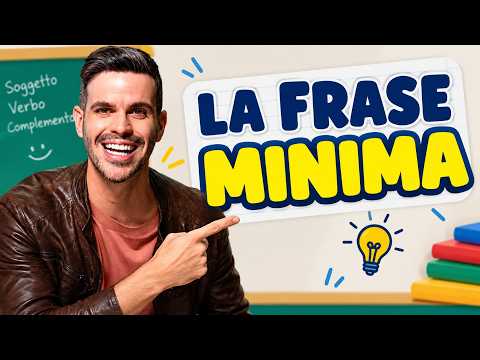 LA FRASE MINIMA | Canzone per bambini | Lorenzo Baglioni