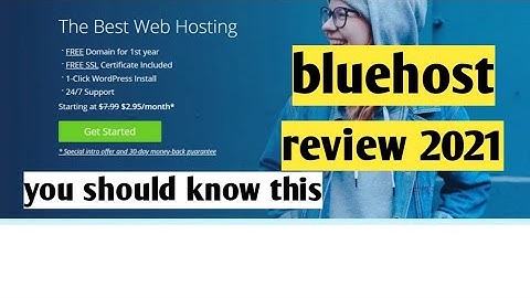 Bluehost Review [2021]  Comprehensive Review | and My Experience Using Bluehost | best web hosting